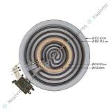 ΕΣΤΙΑ ΚΕΡΑΜ. ΔΙΠΛΗ Φ200/95mm 1700+400W EGO