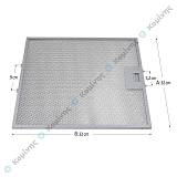 ΦΙΛΤΡΟ ΑΠΟΡ/ΡΑ ΜΕΤΑΛΛΙΚΟ ΤΥΠΟΥ BOSCH/AEG 32X32 CM