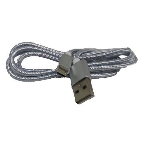 FTT6-079 ΚΑΛΩΔΙΟ Micro-USB Quick Charge 2m Ασημί