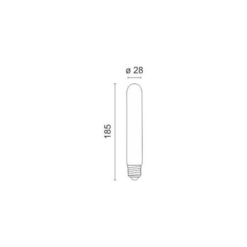 ΛΑΜΠΤΗΡAΣ E27 EDISON Dimmable 40W 2200K