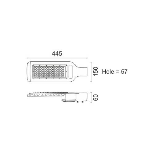 ΦΩΤΙΣΤΙΚΟ ΔΡΟΜΟΥ LED HPL 90W 5000K