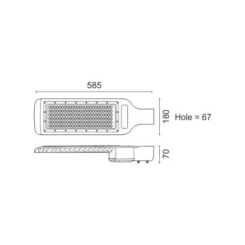 ΦΩΤΙΣΤΙΚΟ ΔΡΟΜΟΥ LED HPL 150W 5000K