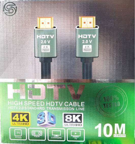 FTT1-083 GOLD HDMI-HDMI 10M 2.0Version